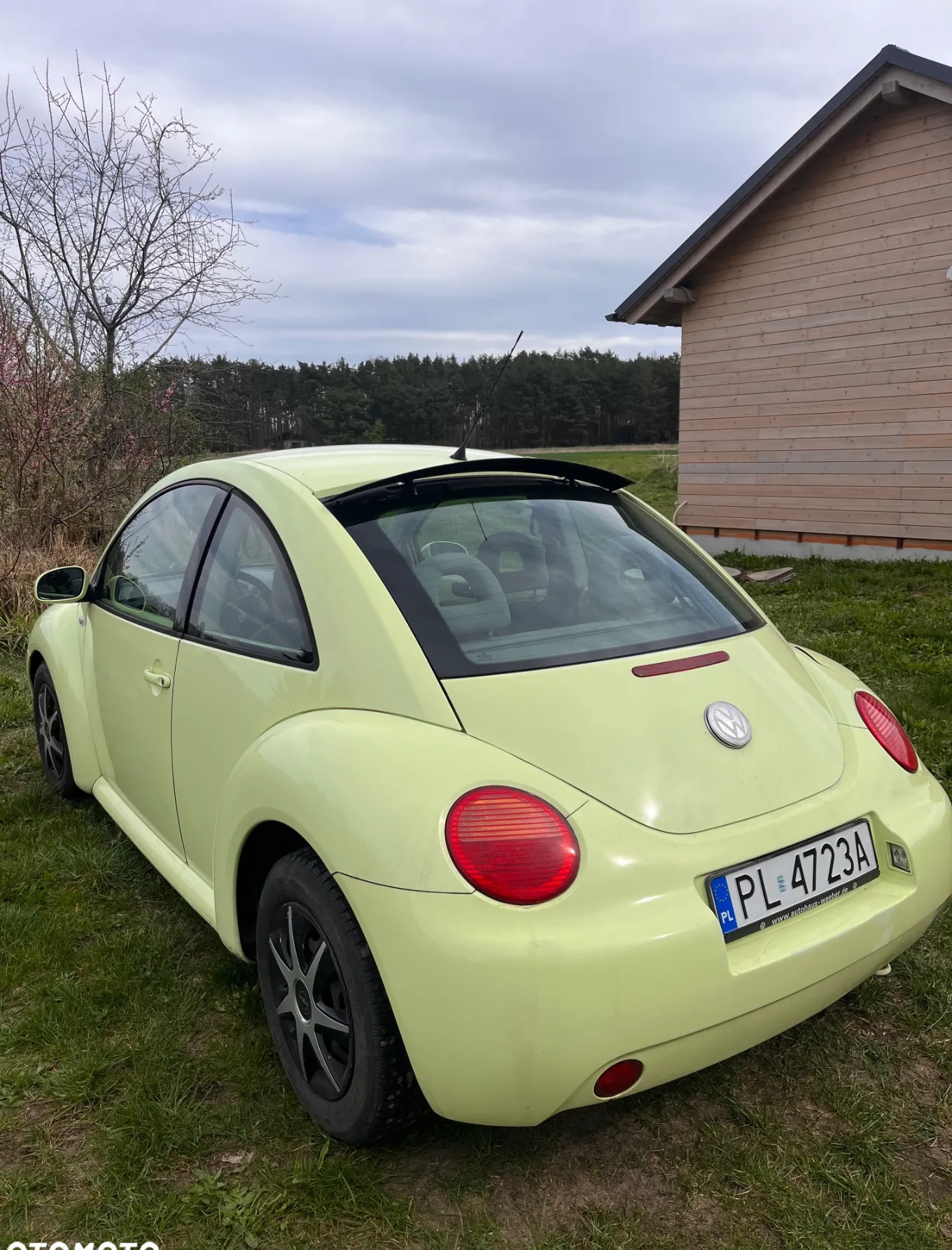 Volkswagen New Beetle cena 7200 przebieg: 224633, rok produkcji 2000 z Trzebinia małe 211